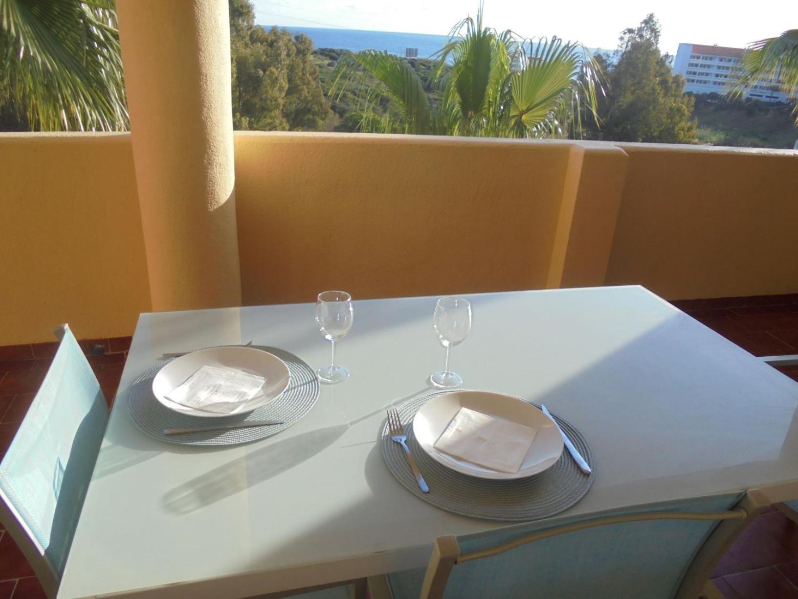 5006-Apt 2 Bedrooms With Sea View Manilva Buitenkant foto